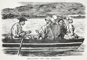 Isolatie! - bij de Orkneys door John Leech